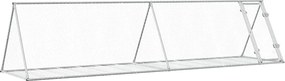 vidaXL Cușcă de iepuri, argintiu, 400x105x91 cm, oțel galvanizat