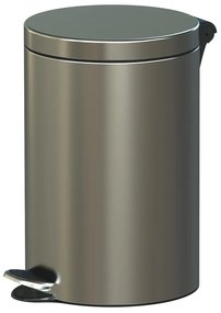 Alda Coș de gunoi cu pedală Freedom Fresh 12 l,inox mat, 12 l