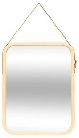 5five - Oglindă de perete LOFT 45x35 cm bambus