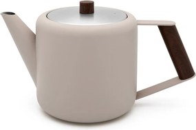 Ceainic bej din oțel inoxidabil 1,1 l Duet Boston – Bredemeijer