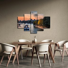 Tablou - gondole italiene (150x105 cm)