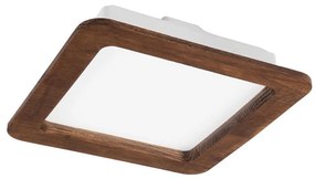 LED Spot WOODY 17W 230V 3000K cireș 18,5x18,5 cm