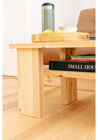 Măsuță de cafea maro din lemn de pin 45x68 cm Japan – Karup Design