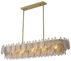 Lustra suspendata design LUX Verbier Rectangular, alama periata 115711 HZ