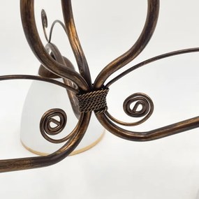 Lustră LED aplicată Brilagi ANTICO 3xE27/60W/230V patină bronz