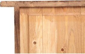 Comoda, L114 48 H99 cm, natur antichizat, lemn masiv