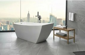 Cada freestanding Inter Ceramic acril alb 170x77 cm