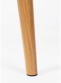 Măsuță de cafea în culoare naturală rotundă din sticlă ø 70 cm Haru – White Label