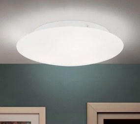 Plafoniera moderna diametru 45cm, Alba