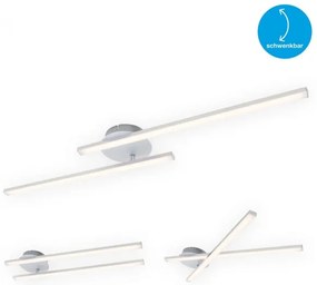 Lustră LED aplicată Briloner 3163-029 GO 2xLED/9W/230V