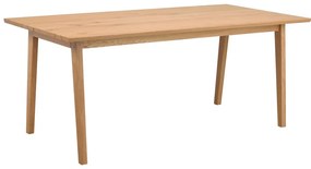 Masă de dining din lemn de stejar Rowico Melfort, 180 x 90 cm
