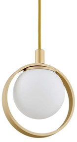 Pendul design modern Saturnia auriu