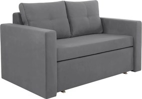 Canapea BUNIO III, stofa clasica gri - Manila 16, 147x88x86 cm