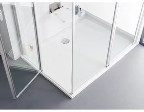 Ravak XA04A701010 - Tavă de duș dreptunghiulară GIGANT, 100 x 90 cm, albă