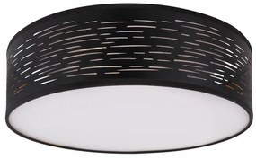 Plafoniera LED design modern TUNNO negru 15342D1 GL