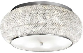 Plafonieră de cristal Ideal Lux PASHA 10×E14/40W/230V