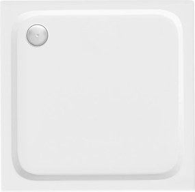 Cada pentru dus din acril Rea Belmond White 90x90