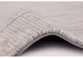 Covor bej din lână 200x300 cm Linea – Agnella