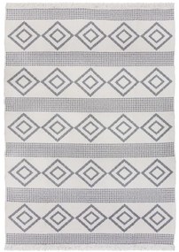 Covor Teo Recycled Rug MONOCROM/Negru 160X230 cm, Flair Rugs