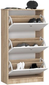 Pantofar Satori (Stejar sonoma + Alb). 1069539