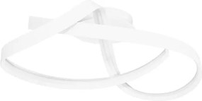 Lustra aplicata LED CCT OLIA aluminiu alb