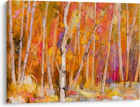 Tablou - Pădurea toamna (70x50 cm)