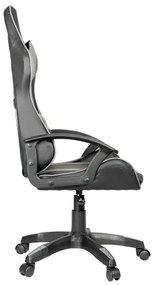 Scaun pentru jocuri video VARR Zolder negru/gri