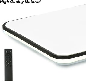 Brilagi - Plafonieră LED dimmabilă SMART/24W/230V 43x43 cm Wi-Fi Tuya + telecomandă