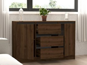 Set mobilier living Parsenolla 1 (Nuc + antracit). 1107145