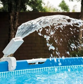 Fântână colorată pentru piscină cu pulverizator LED