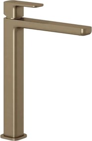 Baterie lavoar inalta Kludi Renon monocomanda finisaj bronz periat