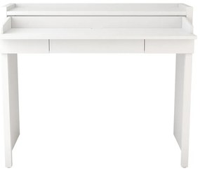 Birou cu blat alb 36x110 cm Mel - Woodman