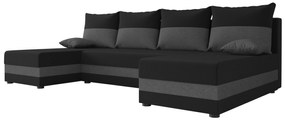 Colțar în formă de U Harmony U (Negru + Gri). 1057186