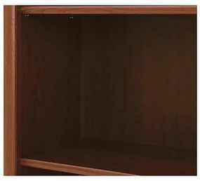 Dulap cu rafturi Kent 205 cm castan