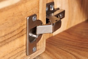 Comoda suspendata din lemn de salcam Mystic Living 160cm