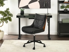 Scaun Lola (nuc închis + negru). 1110516