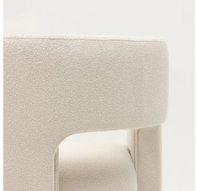 Fotoliu design bej deschis ALPAH LOOP