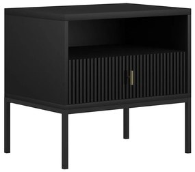 Noptieră SUE neagră