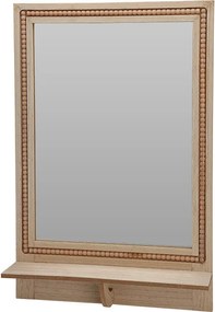 Oglinda de perete cu raft, 40 x 60 cm