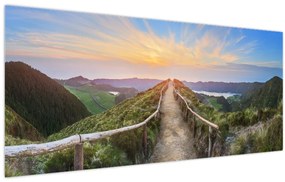 Tablou - Potecă de munte (120x50 cm)