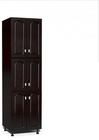 Soldat 60 cu 6 usi Zebra MDF mustata wenge