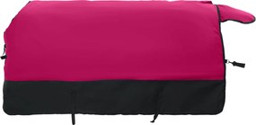 vidaXL Pătură pentru cai Roz și Negru 135 cm Poliester