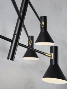 Lustra moderna cu brate reglabile Izmir 3-arm black