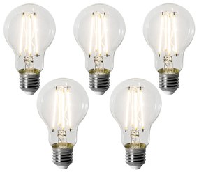 Set 5 becuri E27 dimbare LED lamp A60 8W 900 lm 3000K