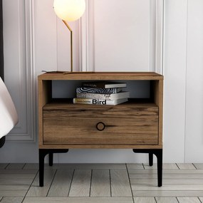 Măsuță de noptieră Lisbon Walnut