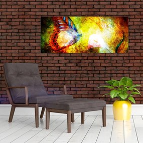 Tablou - Fluture spațial (120x50 cm)