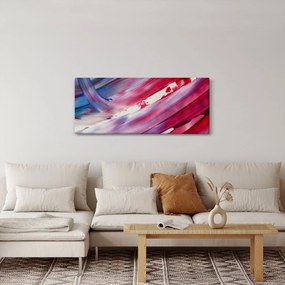 Tablou - culorile rozalbaste (120x50 cm)
