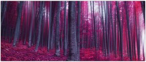 Tablou - Pădurea roz (120x50 cm)