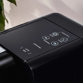 La mâna a doua: Espressor capsule si cafea macinata 8in1 Oliver Voltz OV51171I5, 1350W, 20 bar, Spumare lapte, Negru
