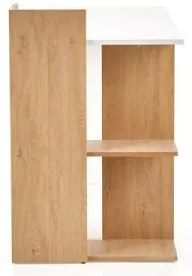 Birou COZYRA, stejar/alb